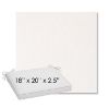 Picture of Abstraction Snow | Sunbrella® 18" x 20" Outdoor Dining Cushion
