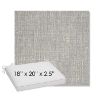 Picture of Adena Pebble | Sunbrella® 18" x 20" Outdoor Dining Cushion