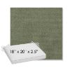 Picture of Ambrose Fern | Sunbrella® 18" x 20" Outdoor Dining Cushion