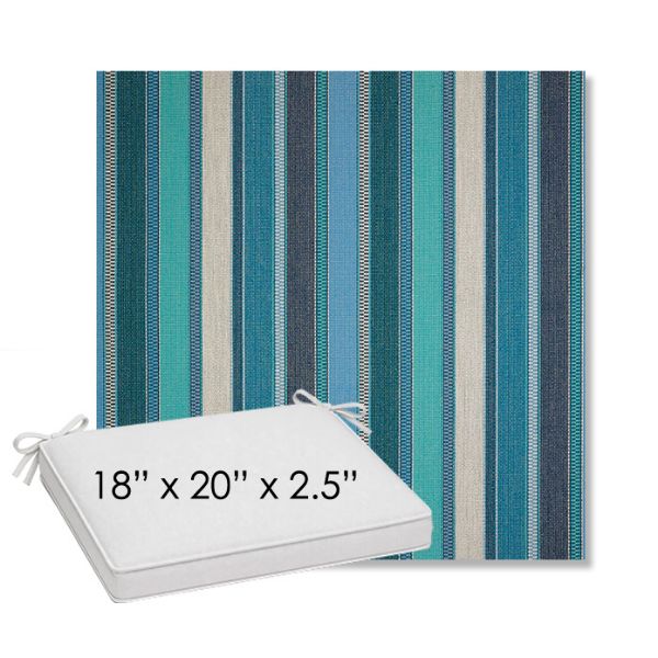 Picture of Ascend Oasis | Sunbrella® 18" x 20" Outdoor Dining Cushion