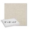 Picture of Blend Linen | Sunbrella® 18" x 20" Outdoor Dining Cushion