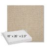 Picture of Blend Sand | Sunbrella® 18" x 20" Outdoor Dining Cushion