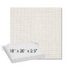 Picture of Bliss Linen | Sunbrella® 18" x 20" Outdoor Dining Cushion