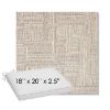 Picture of Boro Walnut | Sunbrella® 18" x 20" Outdoor Dining Cushion