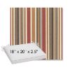 Picture of Brannon Redwood | Sunbrella® 18" x 20" Outdoor Dining Cushion