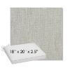 Picture of Canvas Granite | Sunbrella® 18" x 20" Outdoor Dining Cushion
