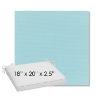 Picture of Canvas Mineral Blue | Sunbrella® 18" x 20" Outdoor Dining Cushion