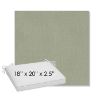 Picture of Canvas Seasalt | Sunbrella® 18" x 20" Outdoor Dining Cushion