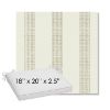 Picture of Caper Linen | Sunbrella® 18" x 20" Outdoor Dining Cushion