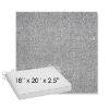 Picture of Chartres Gull | Sunbrella® 18" x 20" Outdoor Dining Cushion