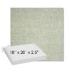 Picture of Chartres Mist | Sunbrella® 18" x 20" Outdoor Dining Cushion