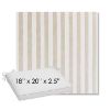 Picture of Costa Driftwood | Sunbrella® 18" x 20" Outdoor Dining Cushion