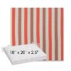 Picture of Costa Sundried | Sunbrella® 18" x 20" Outdoor Dining Cushion