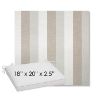 Picture of Direction Linen | Sunbrella® 18" x 20" Outdoor Dining Cushion