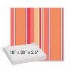 Picture of Dolce Mango | Sunbrella® 18" x 20" Outdoor Dining Cushion