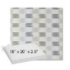 Picture of Dream Mist | Sunbrella® 18" x 20" Outdoor Dining Cushion
