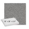 Picture of Dumont Slate | Sunbrella® 18" x 20" Outdoor Dining Cushion