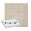 Picture of Echo Ash | Sunbrella® 18" x 20" Outdoor Dining Cushion