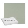 Picture of Exhale Rainwashed | Sunbrella® 18" x 20" Outdoor Dining Cushion