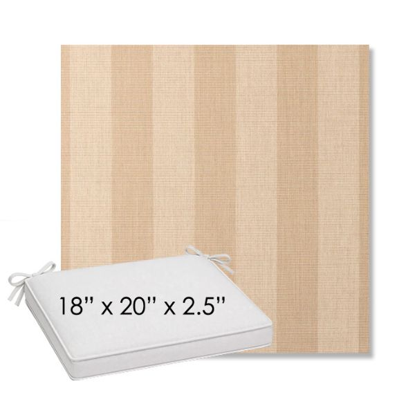 Picture of Expressive Sparrow | Sunbrella® 18" x 20" Outdoor Dining Cushion
