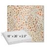 Picture of Flora Sunset | Sunbrella® 18" x 20" Outdoor Dining Cushion