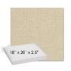 Picture of Heritage Papyrus | Sunbrella® 18" x 20" Outdoor Dining Cushion
