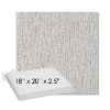 Picture of Improve Stucco | Sunbrella® 18" x 20" Outdoor Dining Cushion