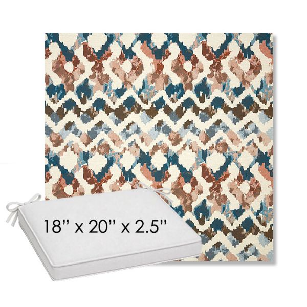 Picture of Inga Boho | Sunbrella® 18" x 20" Outdoor Dining Cushion