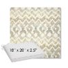 Picture of Inga Marble | Sunbrella® 18" x 20" Outdoor Dining Cushion