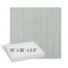Picture of Kaia Mist | Sunbrella® 18" x 20" Outdoor Dining Cushion