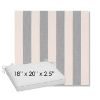 Picture of Leisure Denim | Sunbrella® 18" x 20" Outdoor Dining Cushion