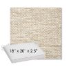 Picture of Litchfield Sand | Sunbrella® 18" x 20" Outdoor Dining Cushion