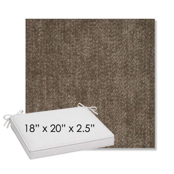 Picture of Margo Mink | Sunbrella® 18" x 20" Outdoor Dining Cushion