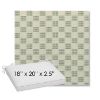 Picture of Mend Juniper | Sunbrella® 18" x 20" Outdoor Dining Cushion