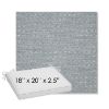 Picture of Nurture Haze | Sunbrella® 18" x 20" Outdoor Dining Cushion
