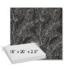 Picture of Palma Shadow | Sunbrella® 18" x 20" Outdoor Dining Cushion