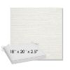 Picture of Piazza Cloud | Sunbrella® 18" x 20" Outdoor Dining Cushion