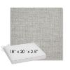 Picture of Piazza Pebble | Sunbrella® 18" x 20" Outdoor Dining Cushion