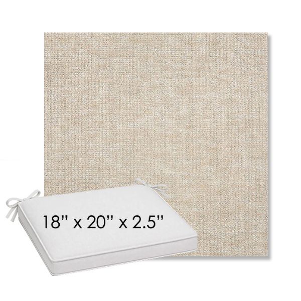 Picture of Platform Cloud | Sunbrella® 18" x 20" Outdoor Dining Cushion