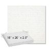 Picture of Platform Salt | Sunbrella® 18" x 20" Outdoor Dining Cushion