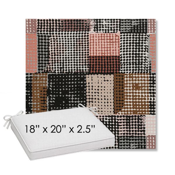 Picture of Pop Tart | Sunbrella® 18" x 20" Outdoor Dining Cushion