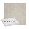 Picture of Posh Pebble | Sunbrella® 18" x 20" Outdoor Dining Cushion