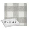 Picture of Preso Pebble | Sunbrella® 18" x 20" Outdoor Dining Cushion