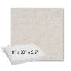 Picture of Rafi Pearl | Sunbrella® 18" x 20" Outdoor Dining Cushion