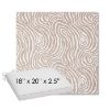 Picture of Rapids Camel | Sunbrella® 18" x 20" Outdoor Dining Cushion