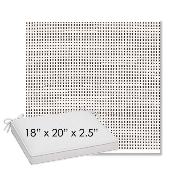 Picture of Rest Ink | Sunbrella® 18" x 20" Outdoor Dining Cushion