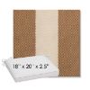 Picture of Rothko Latte | Sunbrella® 18" x 20" Outdoor Dining Cushion