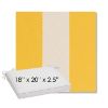Picture of Rothko Lemonade | Sunbrella® 18" x 20" Outdoor Dining Cushion
