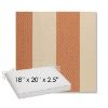 Picture of Rothko Lobster Roll | Sunbrella® 18" x 20" Outdoor Dining Cushion