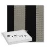 Picture of Rothko Stone Harbor | Sunbrella® 18" x 20" Outdoor Dining Cushion